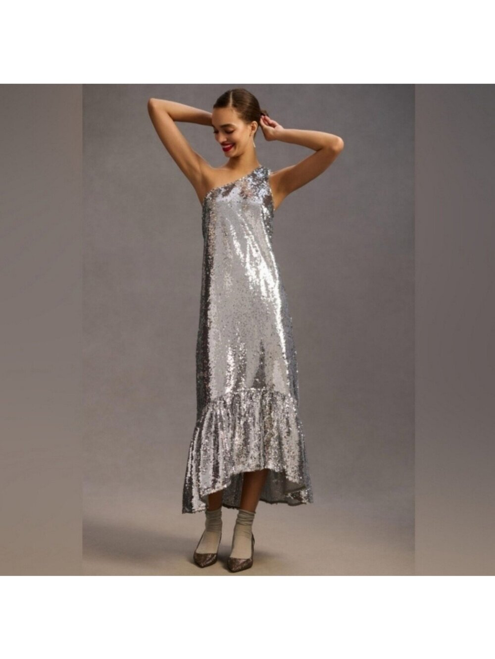 Maeve Anthropologie Sequin Sparkle Dress